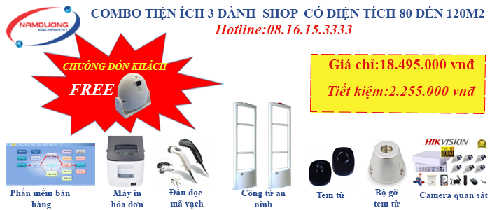 Combo tiện ích 3